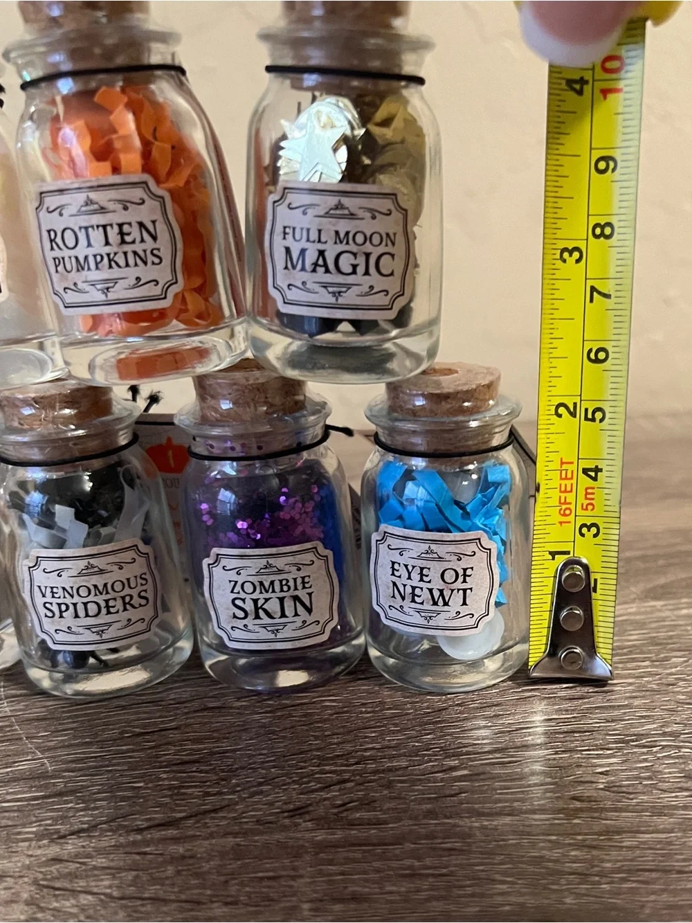 Target Bullseye Halloween Glass Potion Bottles NWT